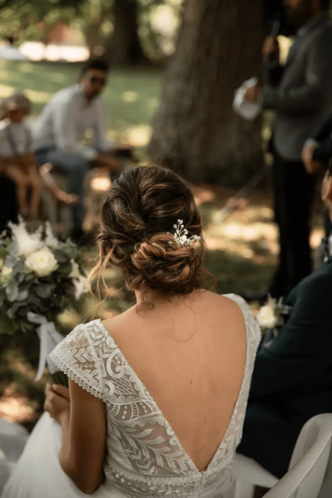 أفضل تسريحات للشعر المتوسط الطول لطلة عروس فاتنة