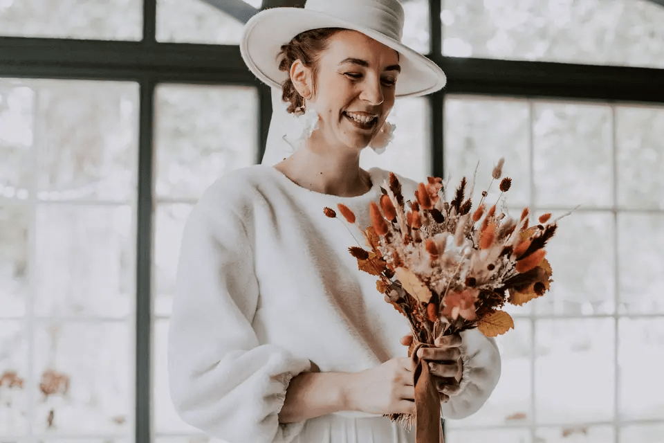 بوكيهات زفاف بوهيمية