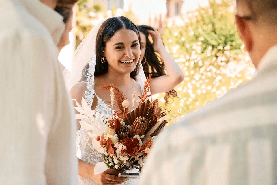 بوكيهات زفاف بوهيمية