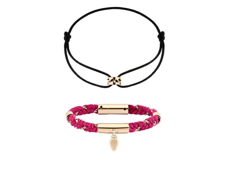 أساور من الخيط للعروس الجريئة بالصور..