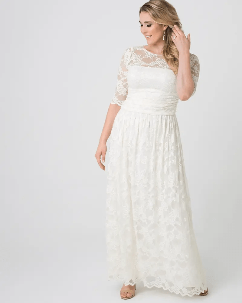 فساتين زفاف للجسم الممتلئ