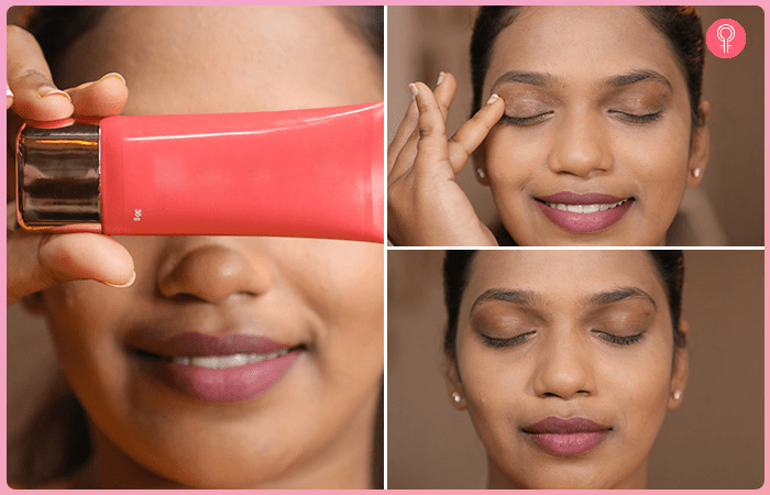 تطبيق الأيشادو مثل المحترفات