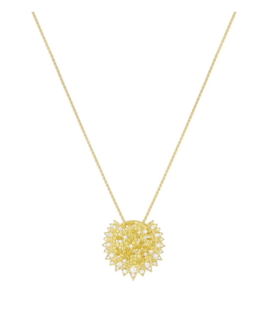 قلادات الياقوت الأصفر لعروس تشع جمالا