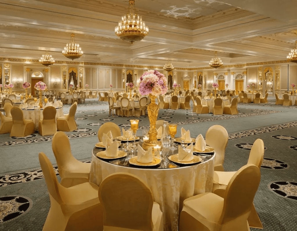 خطوات تجهيز مكان الحفل في الزفاف