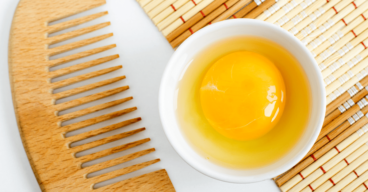 أقنعة البيض للعناية بشعرك قبل الزفاف