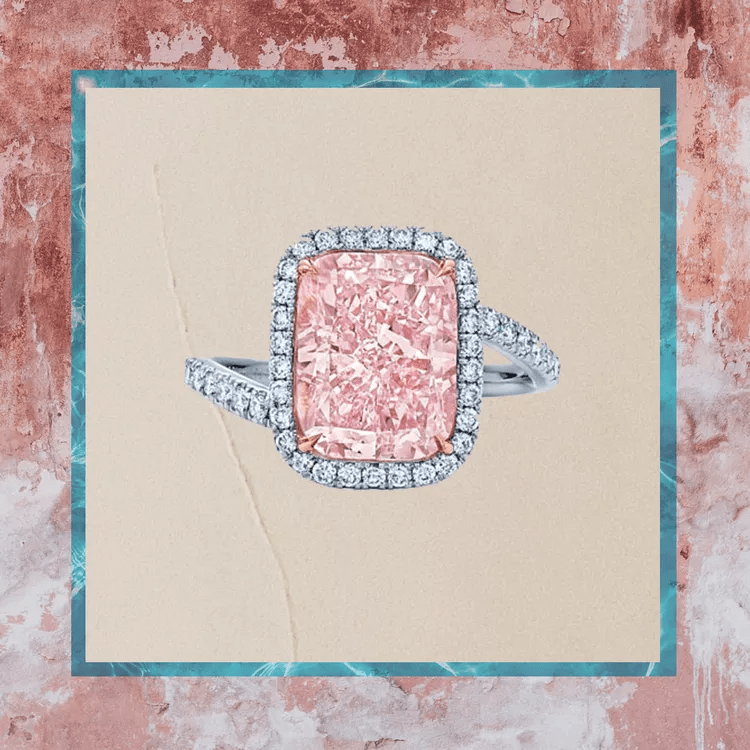 أفضل خاتم خطوبة من الألماس الوردي لعام 2024 بالصور…