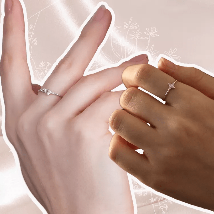 خواتم خطوبة بسيطة للعروس الشبابية الناعمة بالصور…