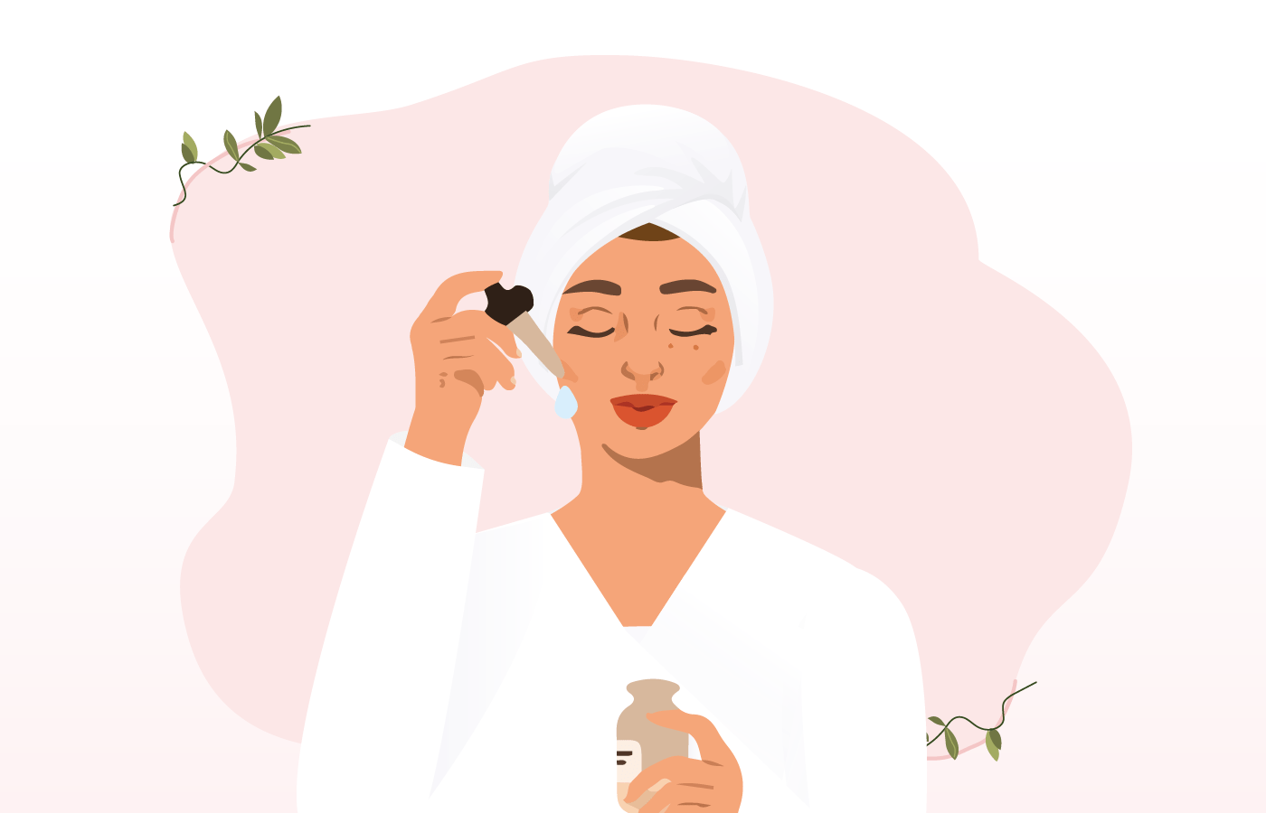 خطوات العناية بالبشرة يوم حفل الزفاف