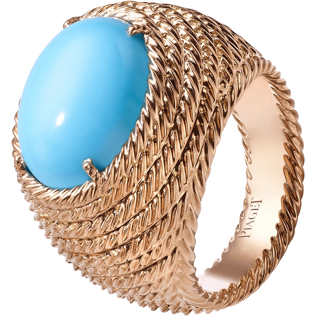 خواتم زفاف مرصعة بالفيروز