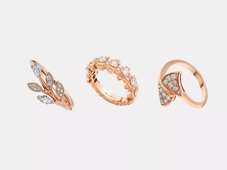 خواتم زفاف بتصاميم مميزة