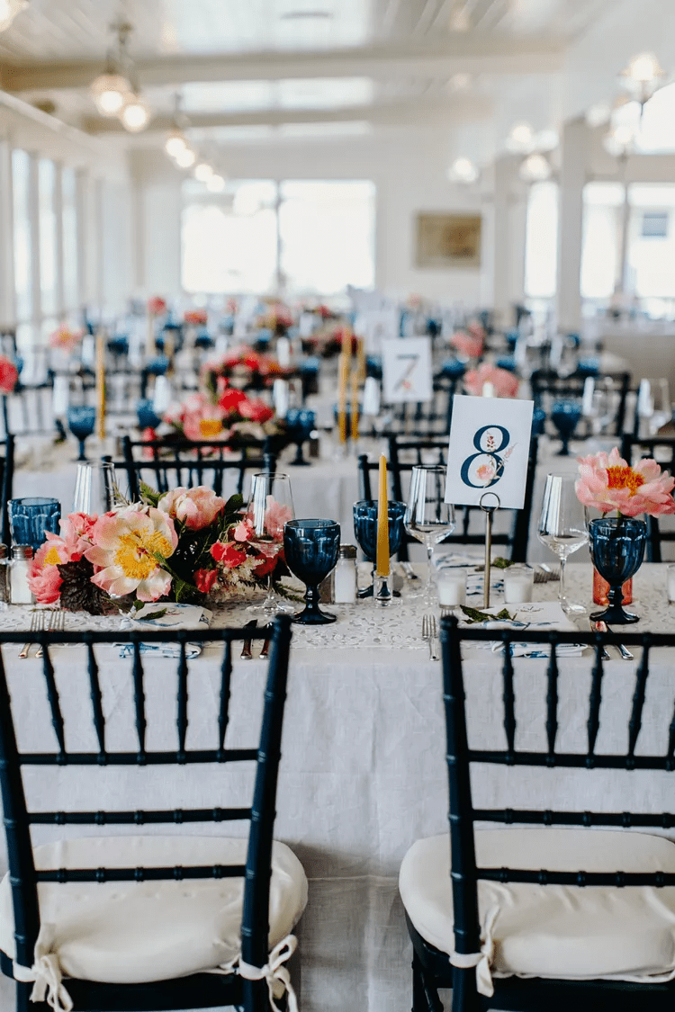 طرق تزيين طاولات الاستقبال