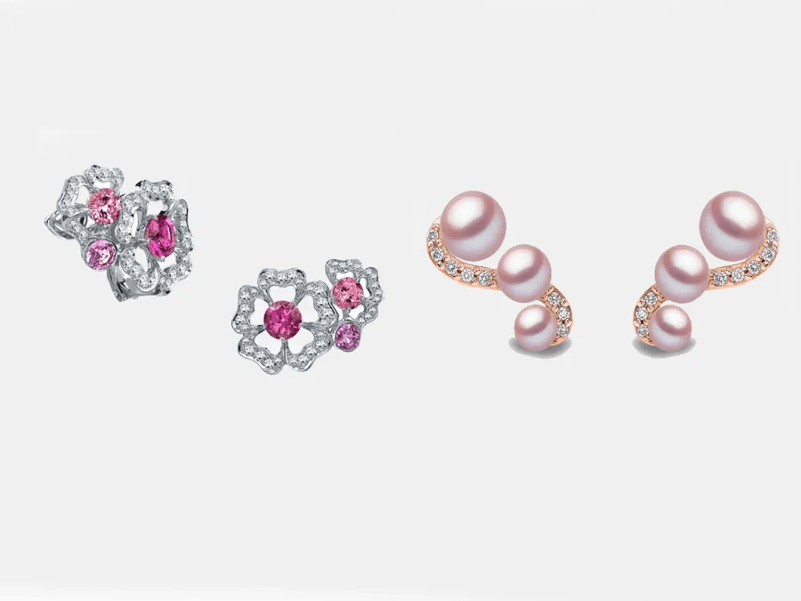 تميزي بإطلالة وردية ساحرة مع أجمل موديلات الأقراط