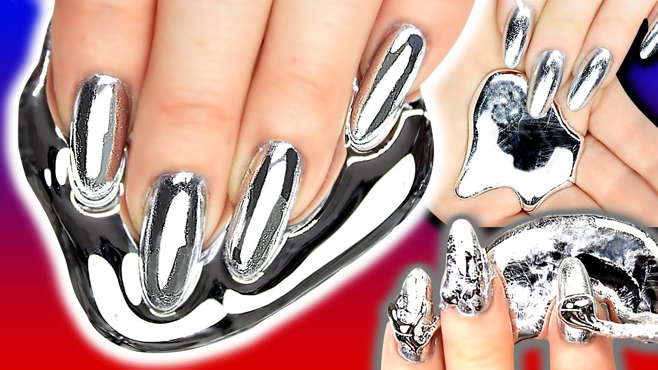 أفكار أظافر ميتاليك