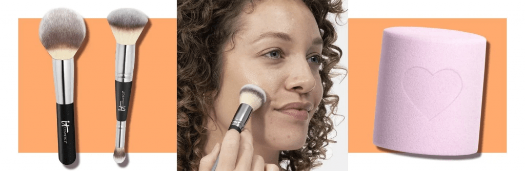 فرشاة أم إسفنجة ؟ من الأفضل لتطبيق كريم الأساس