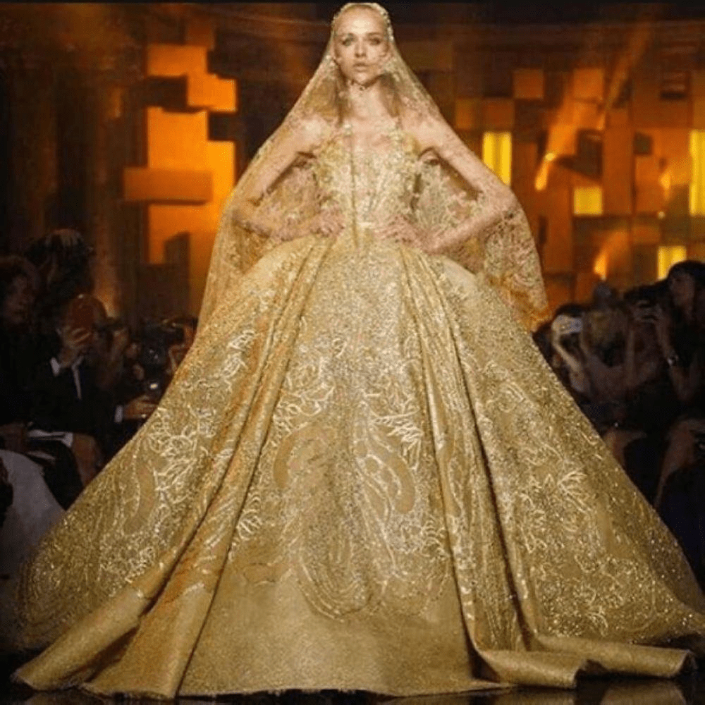 فساتين الزفاف الملونة : جرأة وتميز