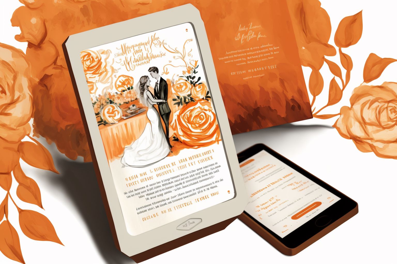 أفكار تصميم دعوات زفافك