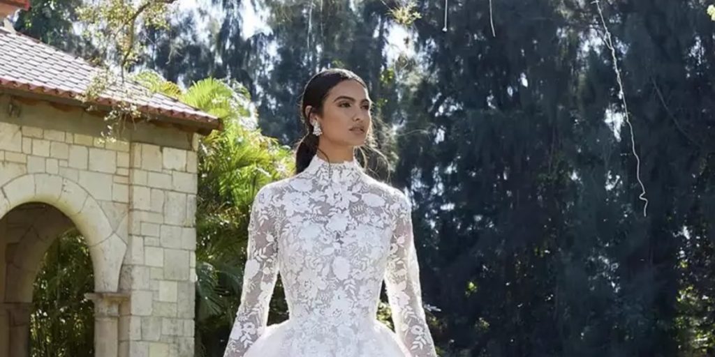 كيف تختارين فستان الزفاف المثالي لجسمك الهزيل؟