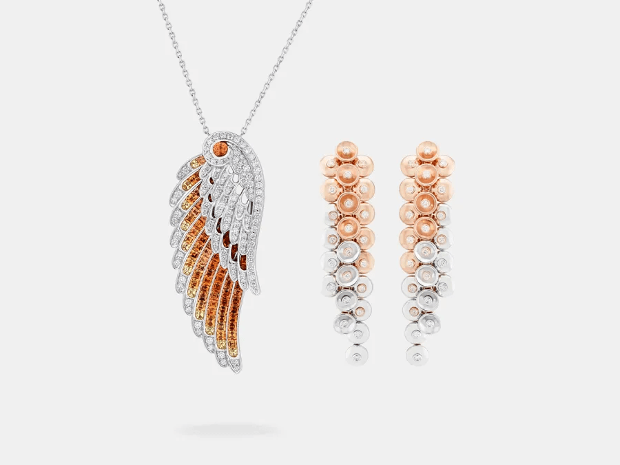 مجوهرات الأومبريه لعروس صيف 2025